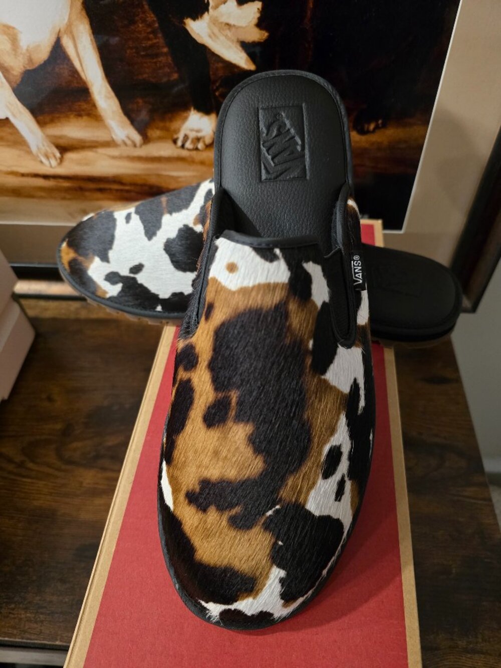 Vans Mountain Mule MTE 2026 VN000V15Y49 Black/Brown Cow Hide Men's Size 12 NEW
